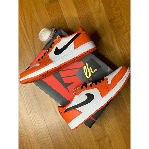 Size 10 Air Jordan Retro 1 OG Low "Starfish" - Picture 5 of 5